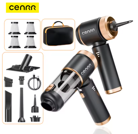 CENRR 2026 车载吸尘器迷你型 998000PA 无绳强力家用手持式吹风机车载吸尘器便携式车载吸尘器