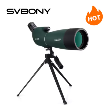 SVBONY 25-75x70 望远镜观景镜 大变焦单筒望远镜 FMC BAK4 防水 用于观鸟和射击目标